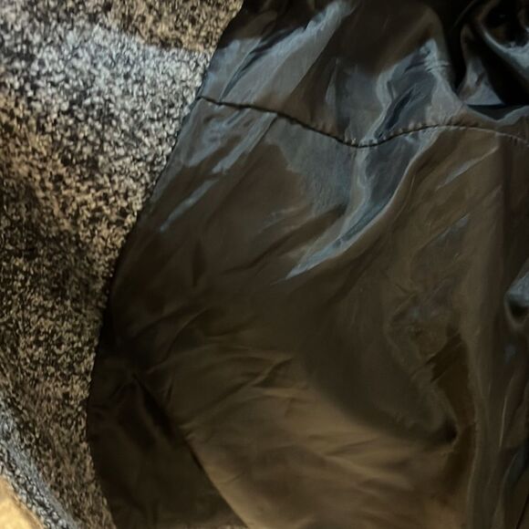 xhilaration Black/White Car Coat - Size XL - Picture 13 of 15